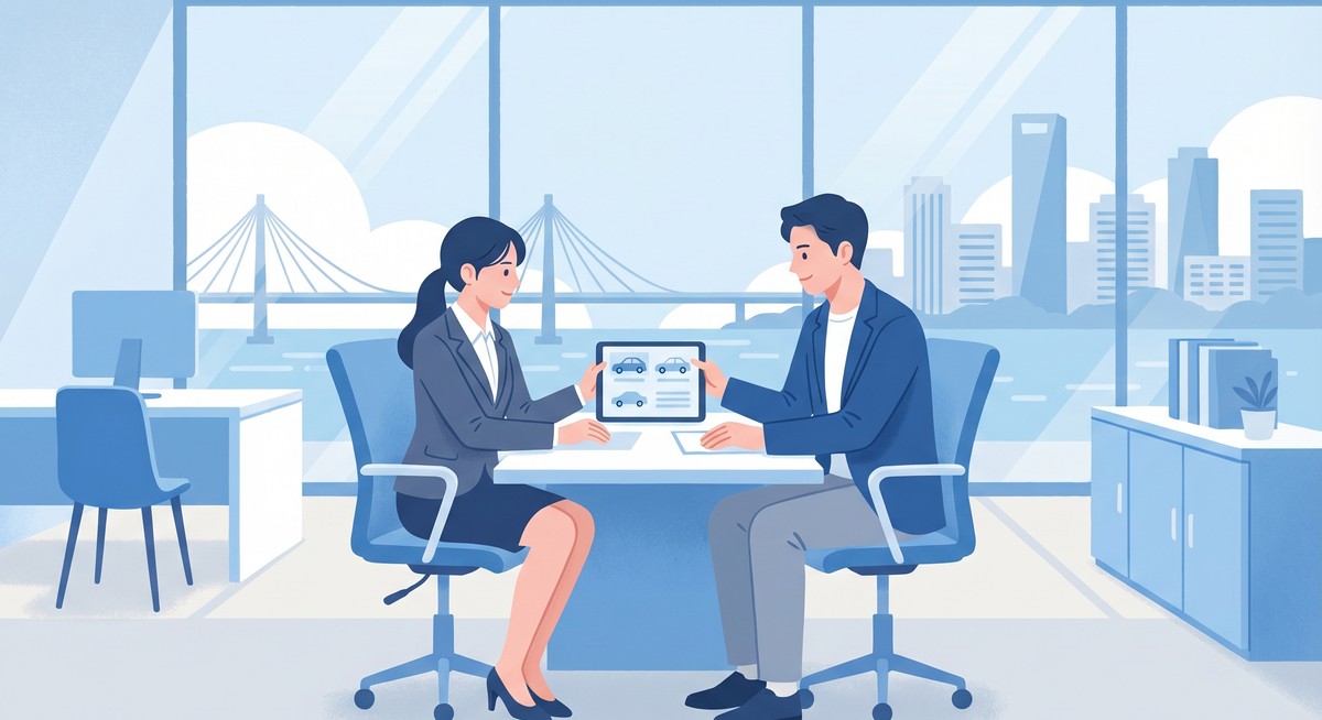 인천 저신용 장기렌트 상담 이미지