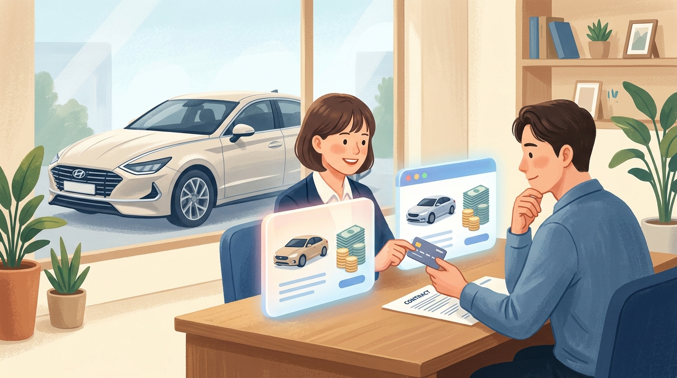 장기렌트 보증금 비교