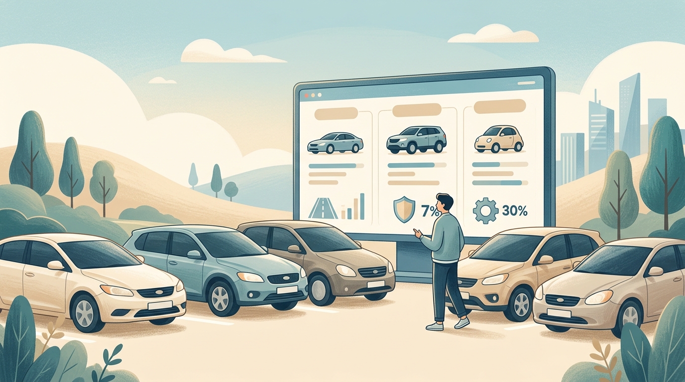 월 50만원대 장기렌트 비교 이미지