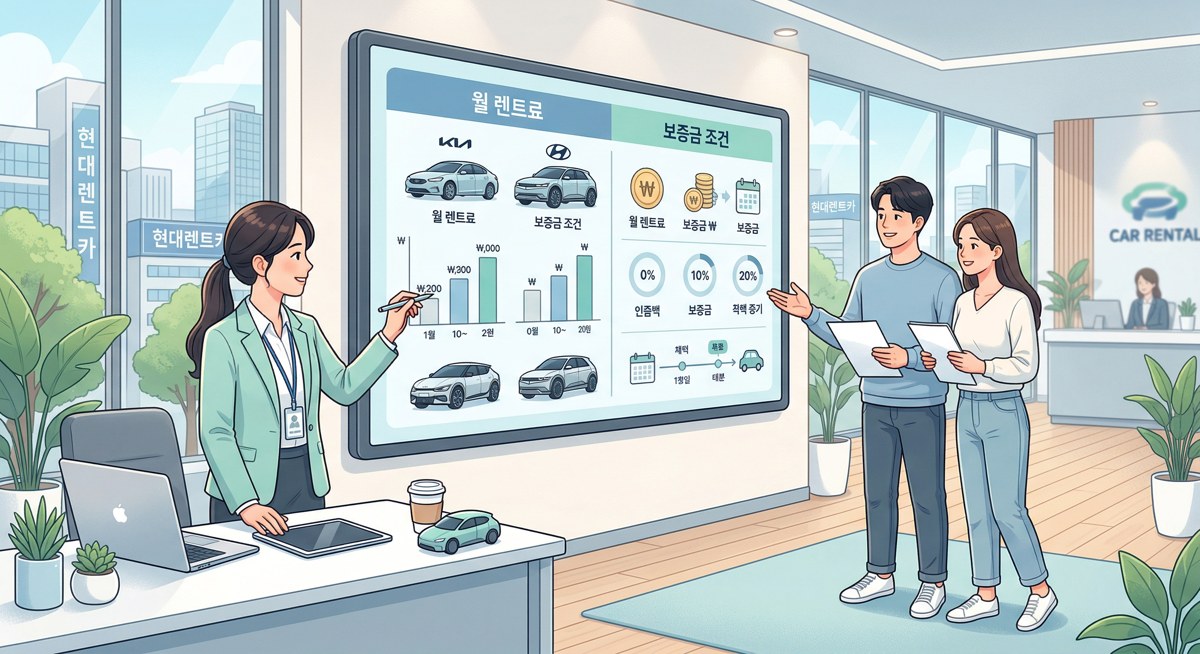 경기 장기렌트 비교 상담 이미지