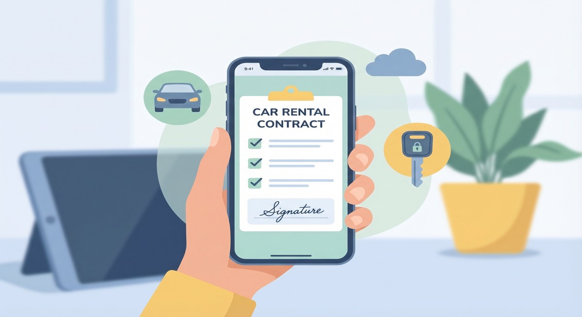 반카 비대면 계약 프로세스 이미지