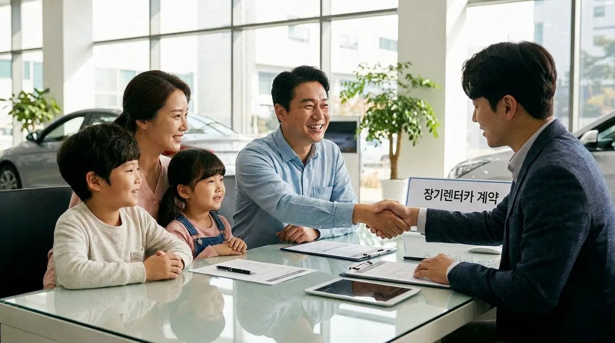 가족 주말 렌트 상담 실사