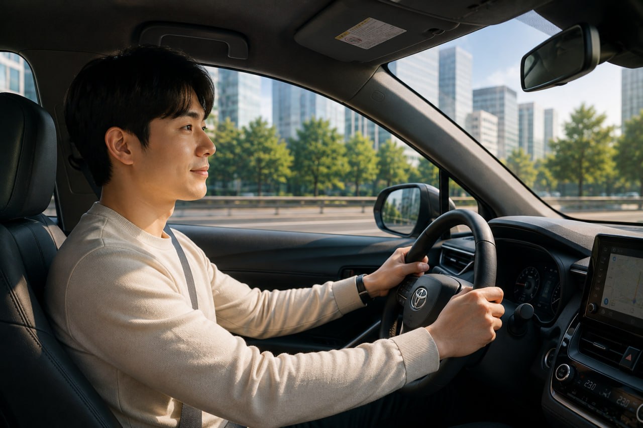 출퇴근 한달렌트 이용 이미지